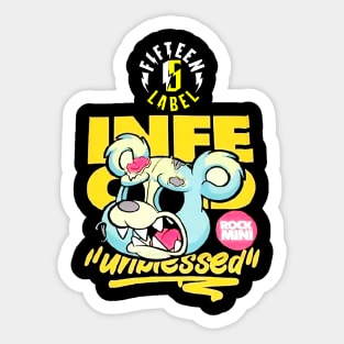 Infected Unblessed Sticker